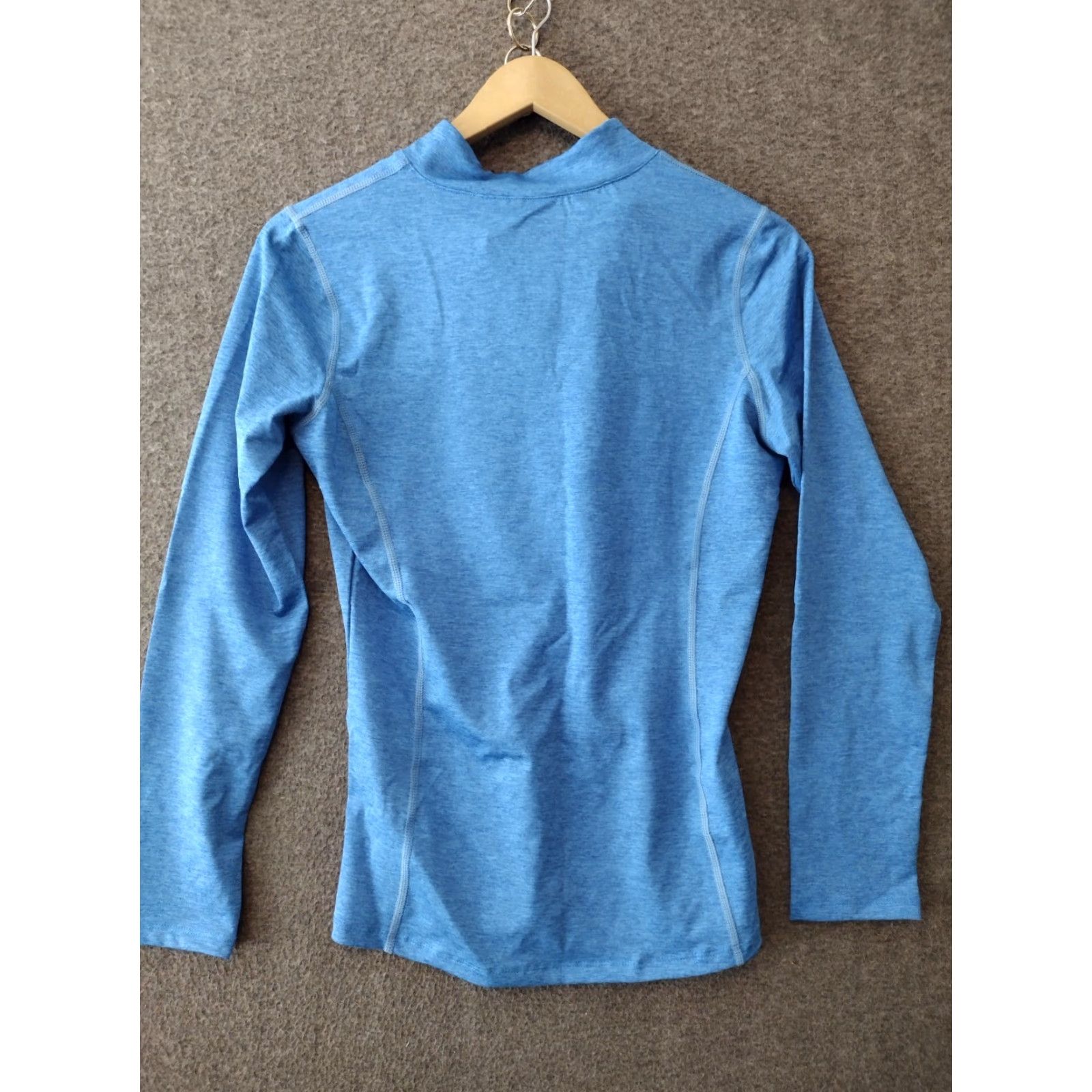 Vintage CADMUS Women’s Medium Compression Long Sleeve 1/4 Zip Pullover Blue Shirt M Women’s Long Sleeve 1/4 Zip Cadmus Athletic Sports Shirt Blue Size M / US 6-8 / IT 42-44 - 2 Thumbnail
