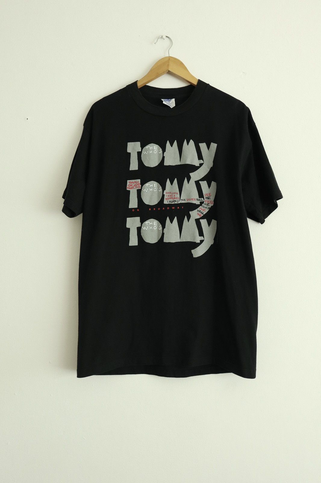 Band Tees Vintage The Who Tommy Broadway 1993 T-Shirt Size US L / EU 52-54 / 3 - 1 Thumbnail