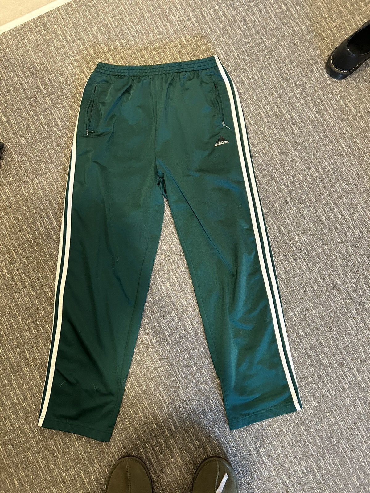 Adidas × Streetwear × Vintage Early 2000’s adidas rip off track pants ...