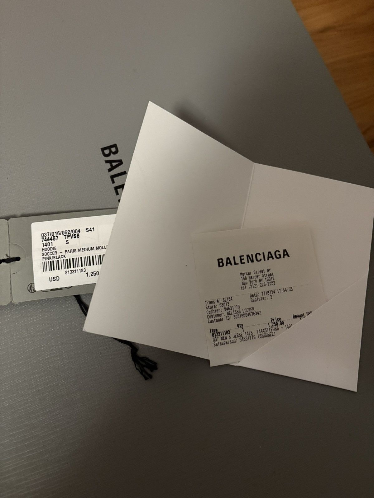 Balenciaga Balenciaga Pink Soccer Zip Up Hoodie Size US S / EU 44-46 / 1 - 10 Thumbnail