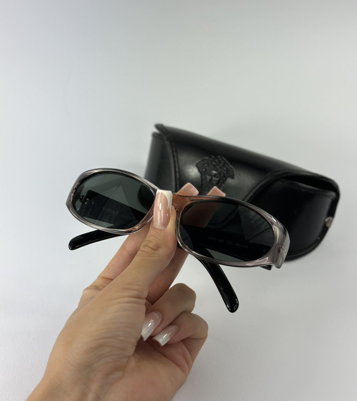 Versace Rare Gianni Versace Vintage Sunglasses Medusa - 435 362/476 Size ONE SIZE - 10 Thumbnail