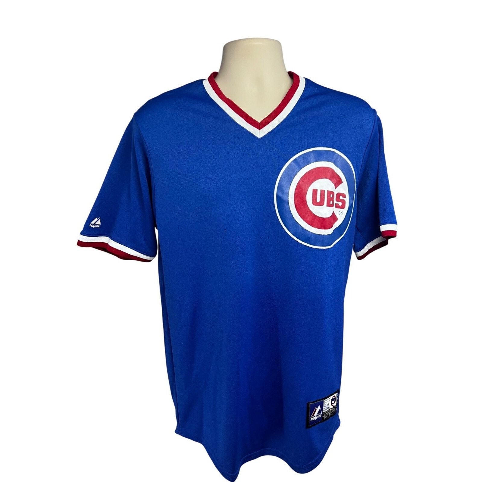 Majestic Majestic MLB Baseball Chicago Cubs Blue Jersey Shirt Small Size US S / EU 44-46 / 1 - 1 Thumbnail