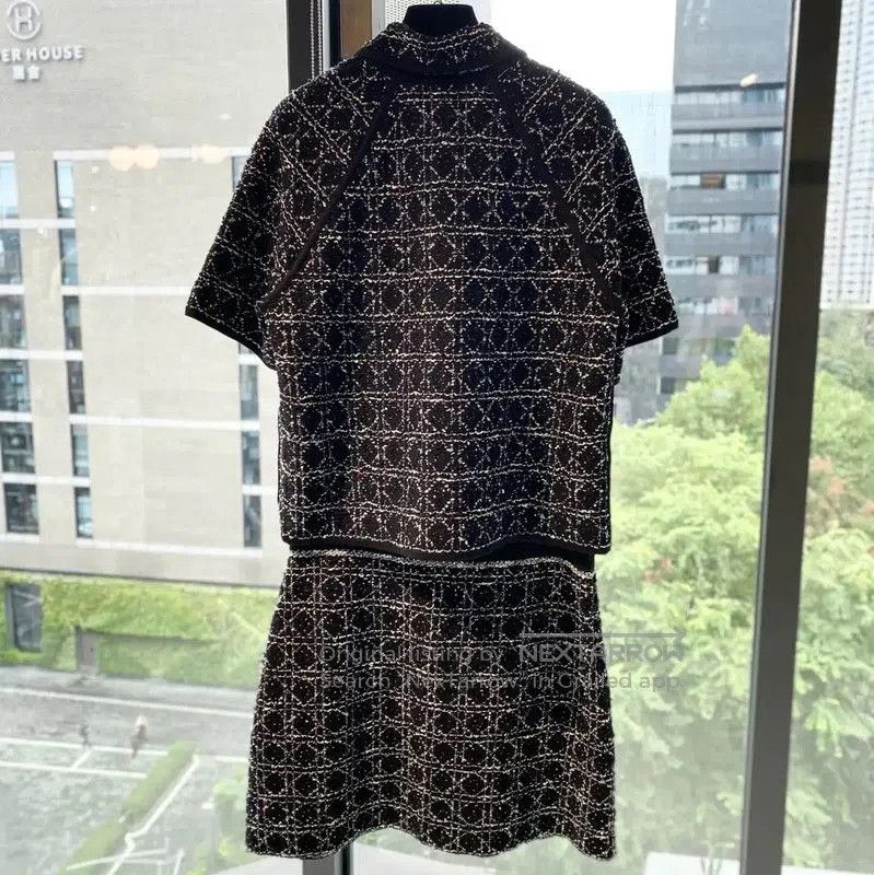 Dior Dior Black Cotton Women's Dress . Size XXS / US 00 / IT 34 - 2 Thumbnail