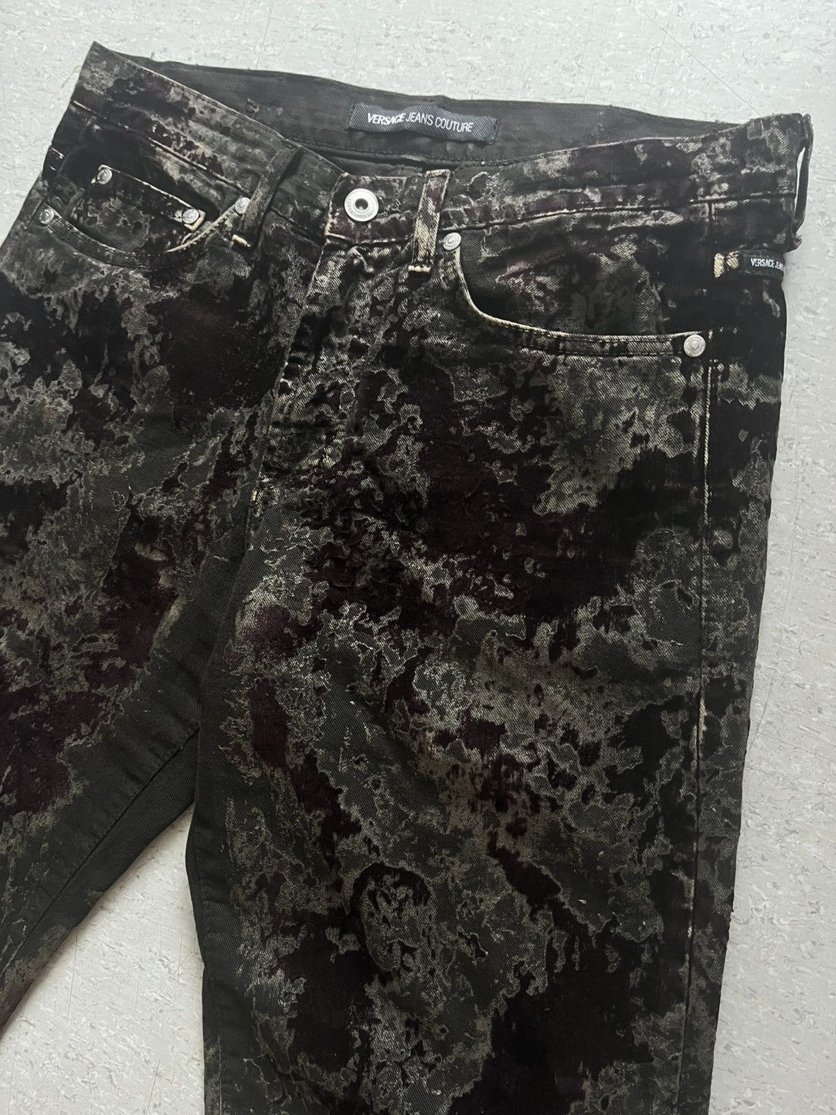 Versace Jeans Couture Vintage Versace Jeans Couture Ittierre (Y2K 2000s) Size US 31 - 2 Thumbnail