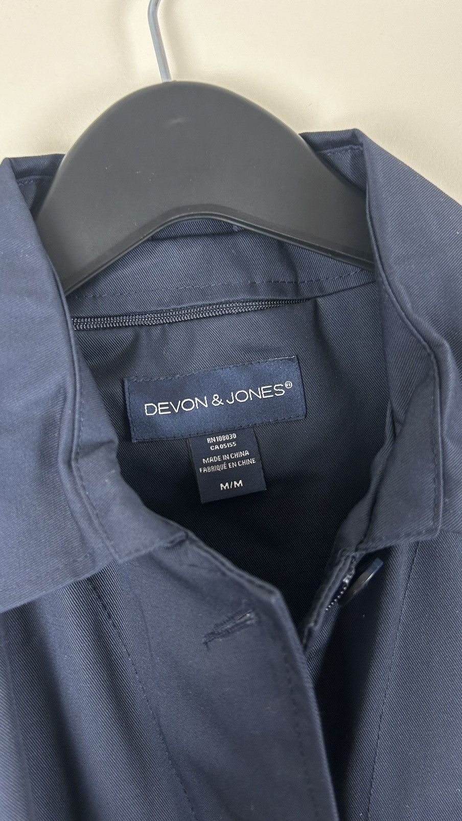 Vintage Soft Shell Jacket Medium Women Navy Size M / US 6-8 / IT 42-44 - 2 Thumbnail