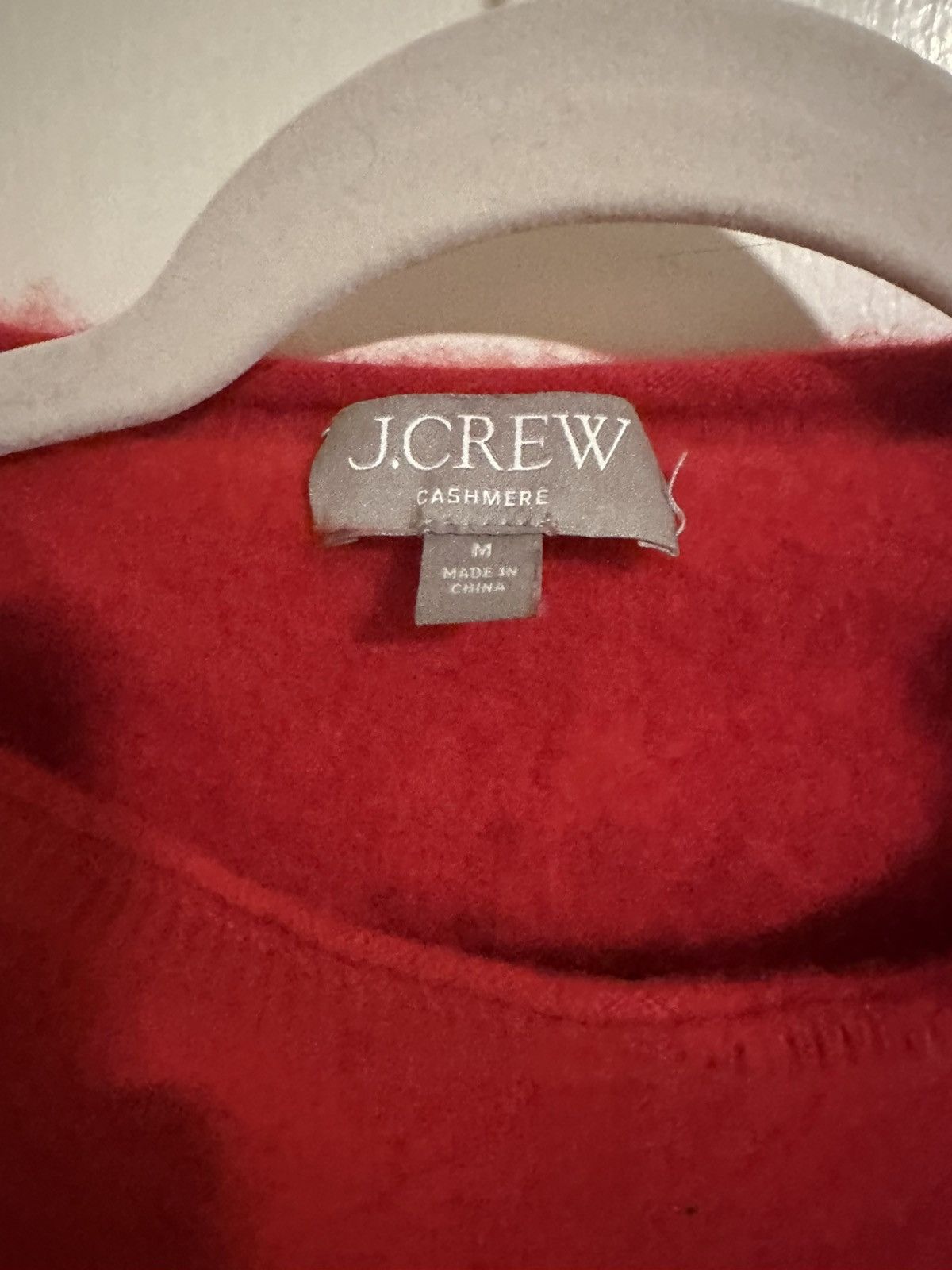 J.Crew Red J. crew cashmere sweater Size S / US 4 / IT 40 - 2 Thumbnail