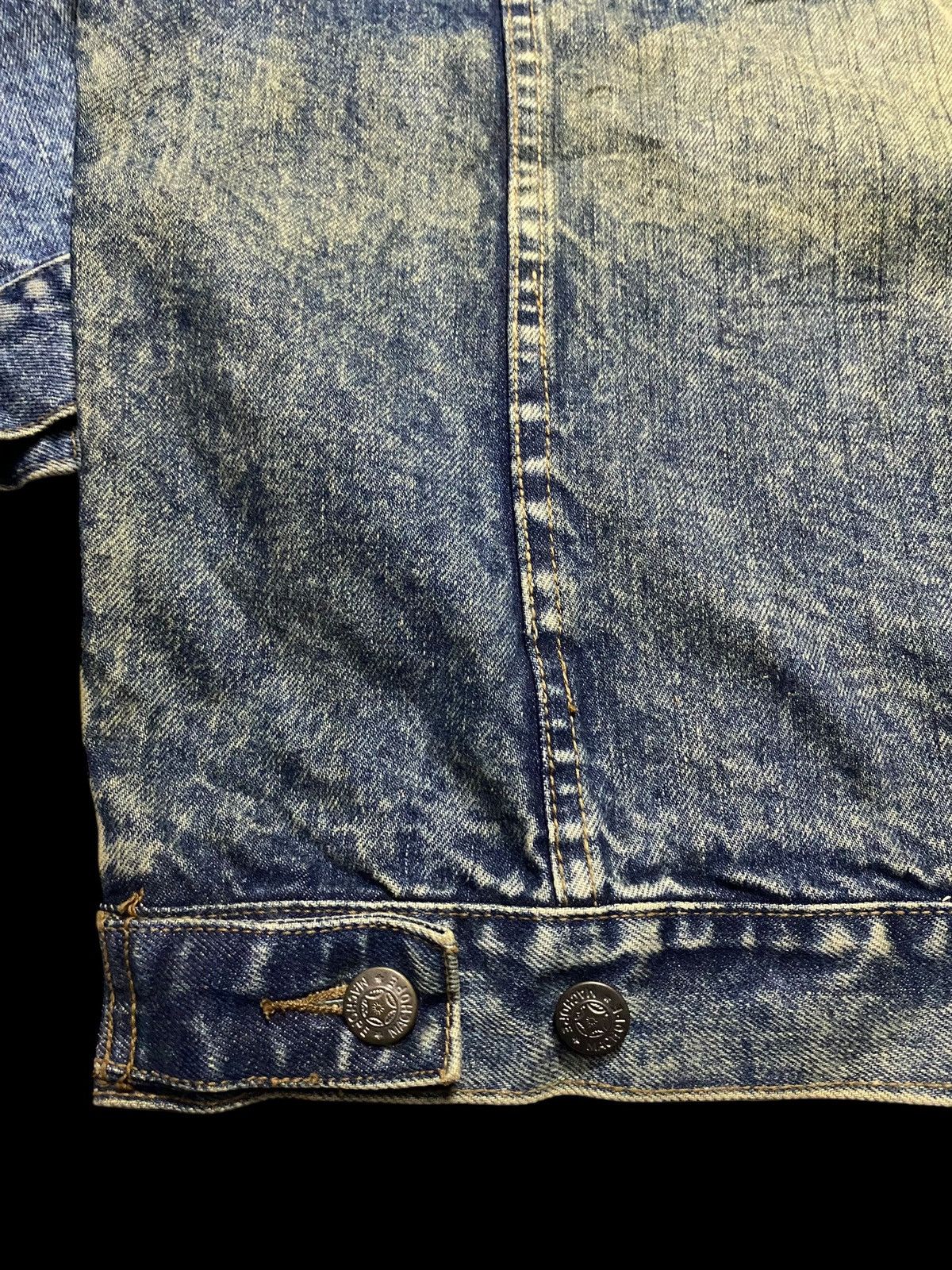 Hope Mac Hope 80s acid wash denim jacket faded accents jacket Size US L / EU 52-54 / 3 - 7 Thumbnail