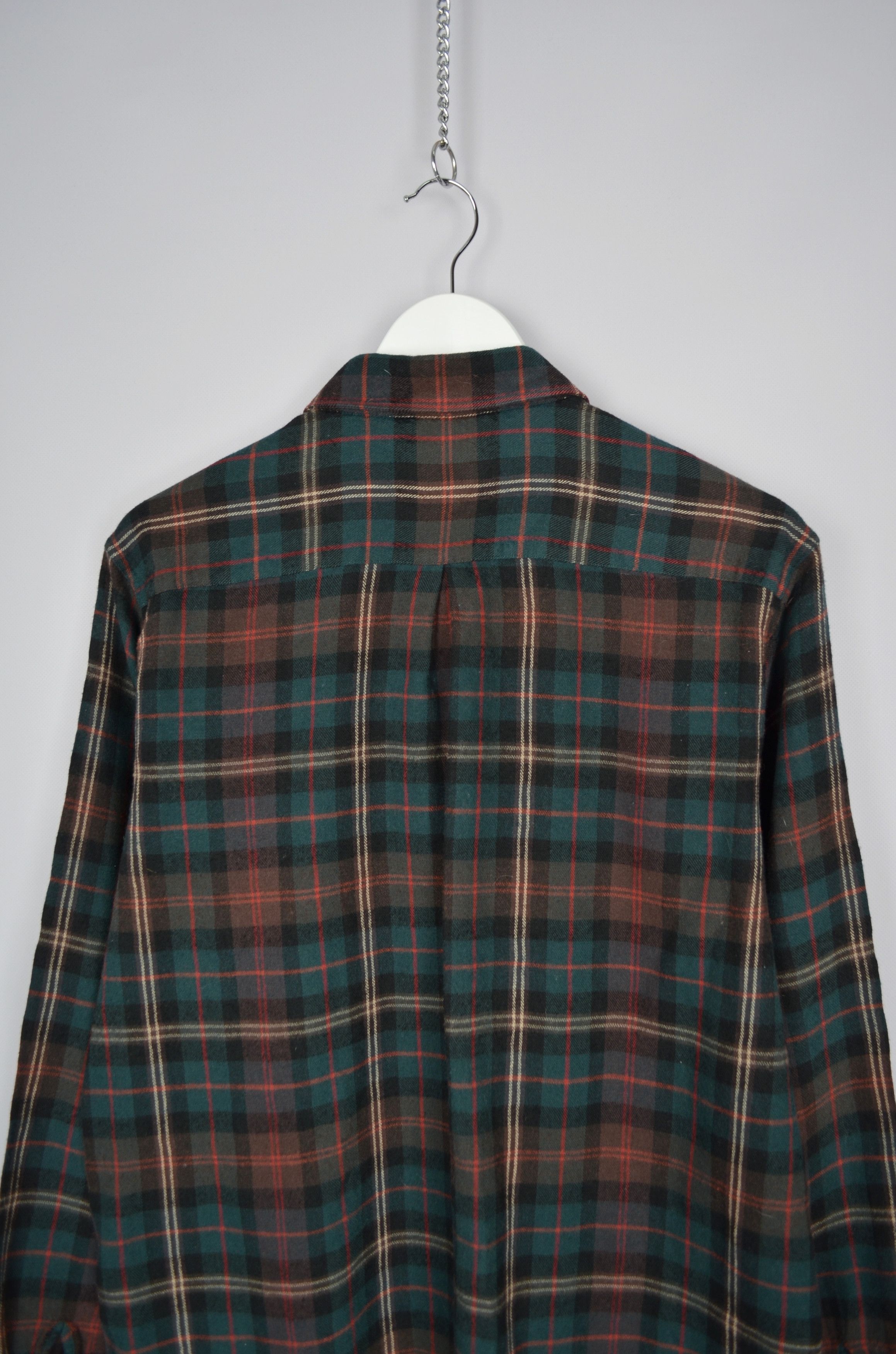 David Beckham × Designer × Kent & Curwen Kent & Curwen East Crondall Wool Check Shirt (David Beckham) Size US XL / EU 56 / 4 - 10 Thumbnail