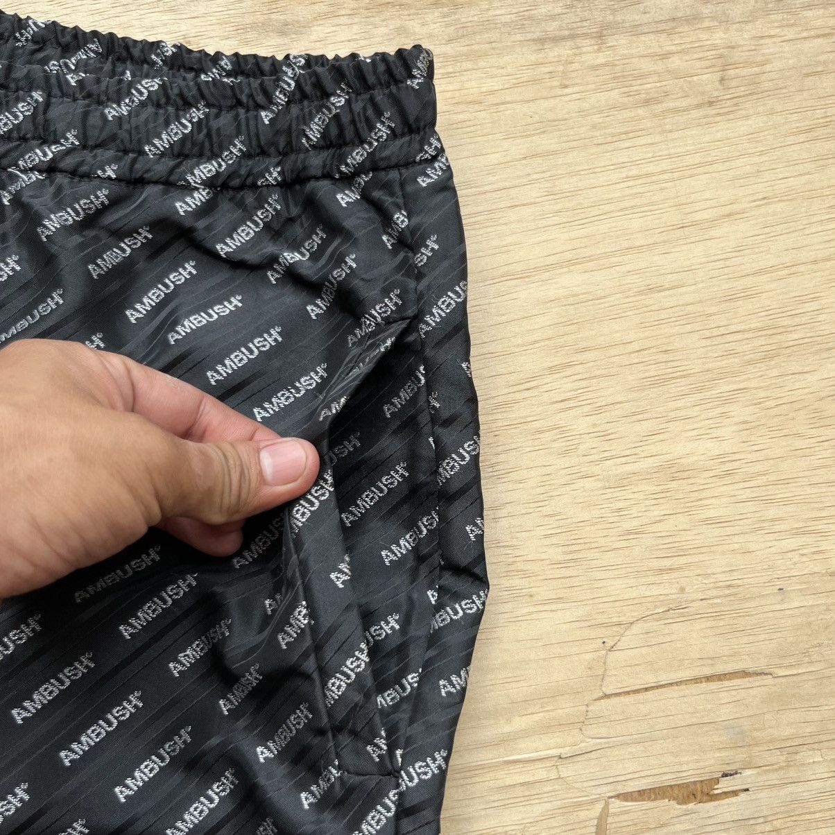 Ambush Design AMBUSH RELAXED PANTS JAPANESE BRAND BLACK MONOGRAM Size US 30 / EU 46 - 3 Thumbnail