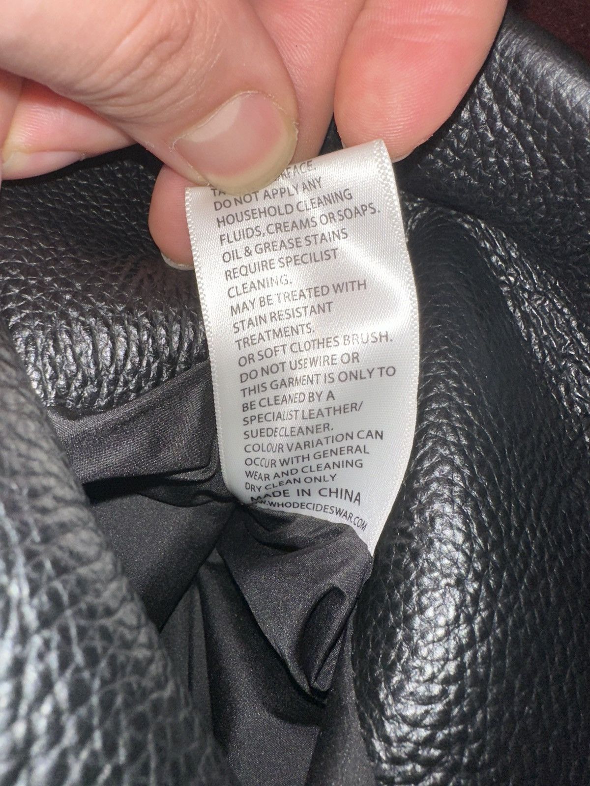 Who Decides War Who Decides War Limited Leather Jacket Size US XS / EU 42 / 0 - 11 Thumbnail