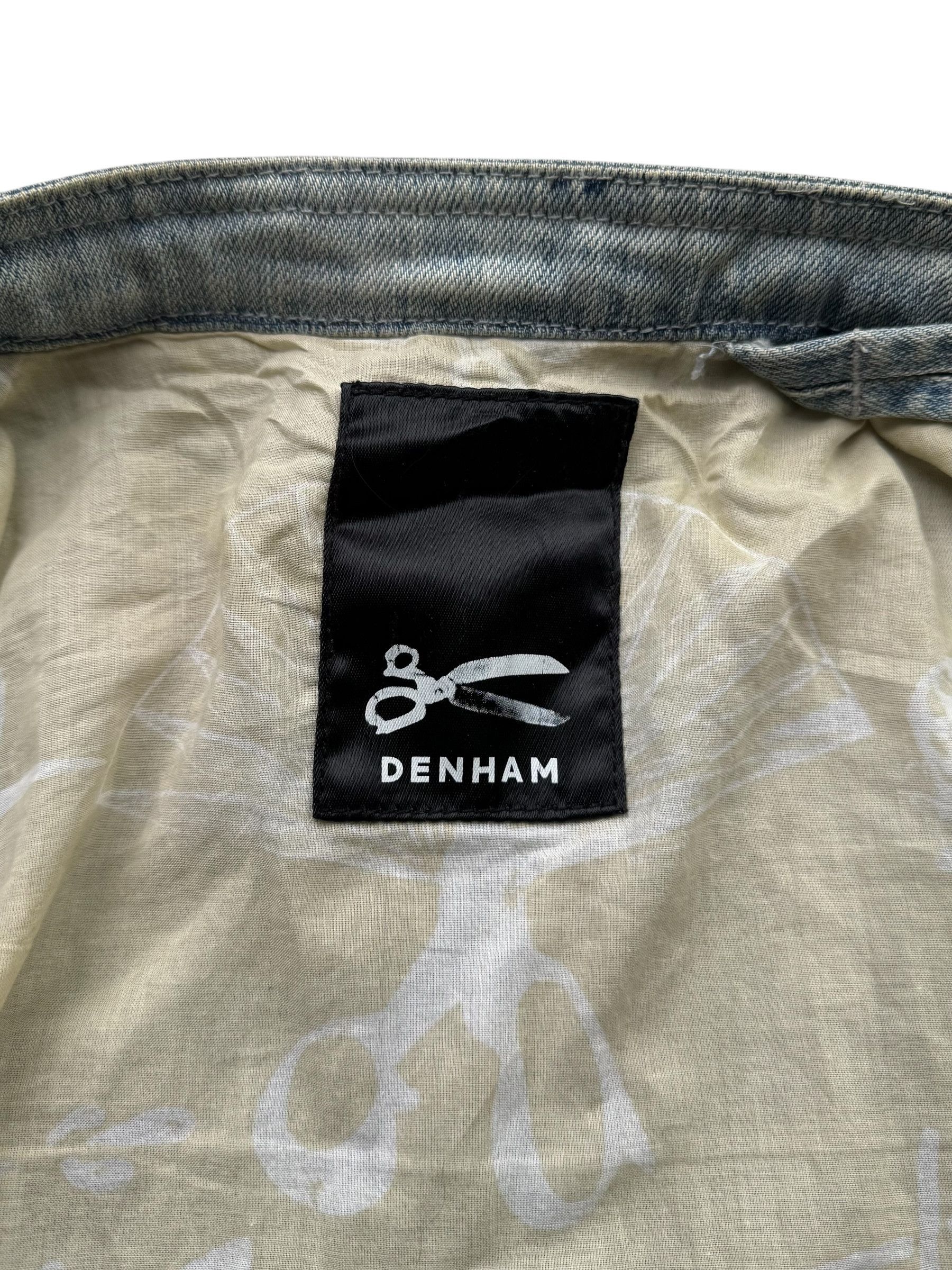 DENHAM Denham Cropped Denim Jacket With Straps M37(E19)(D15)(V12) Size M / US 6-8 / IT 42-44 - 4 Thumbnail