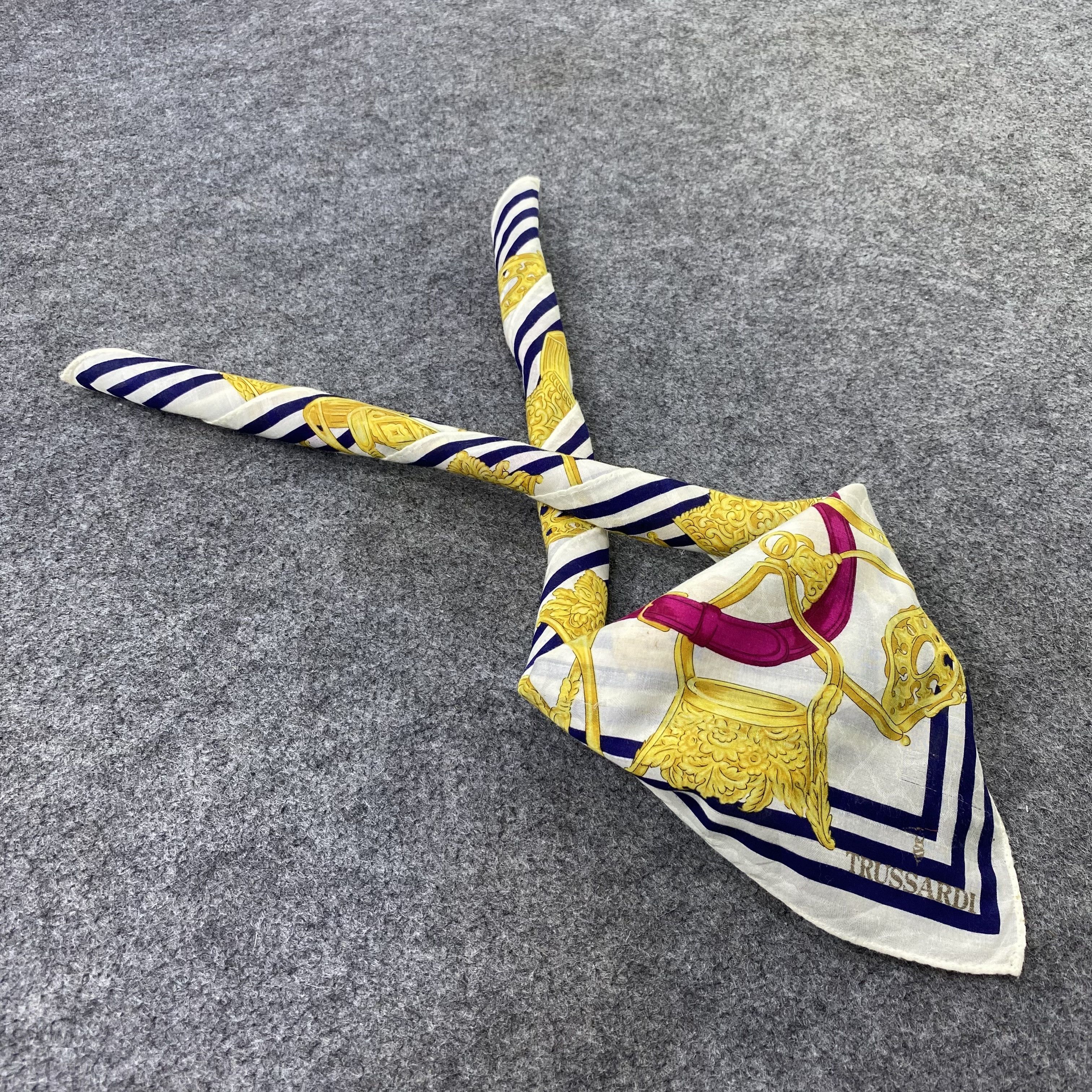 Trussardi Trussardi Handkerchief Neckerchief Bandana-B1776 Size ONE SIZE - 1 Thumbnail