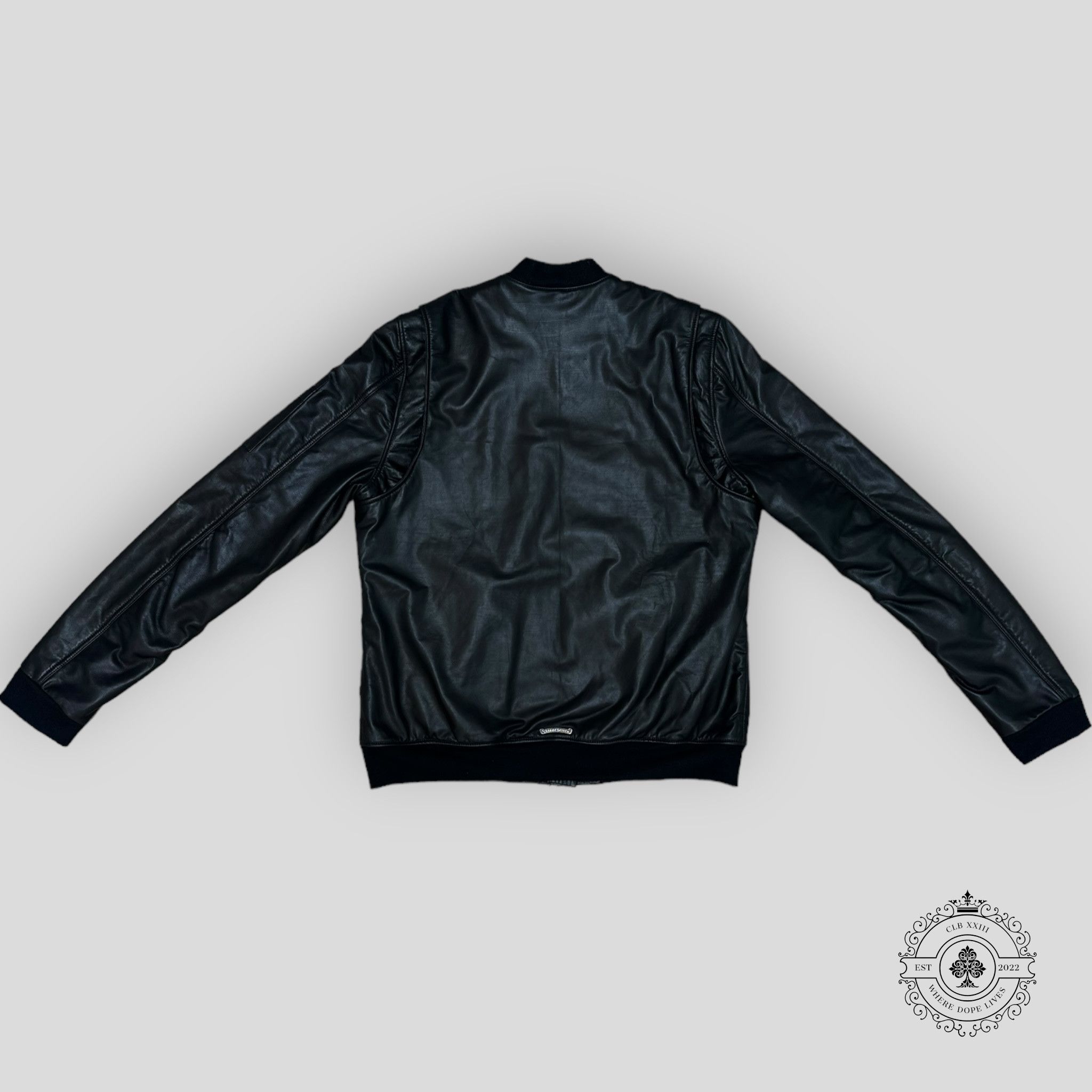 Chrome Hearts Chrome Hearts Leather Jacket Size US XL / EU 56 / 4 - 2 Thumbnail