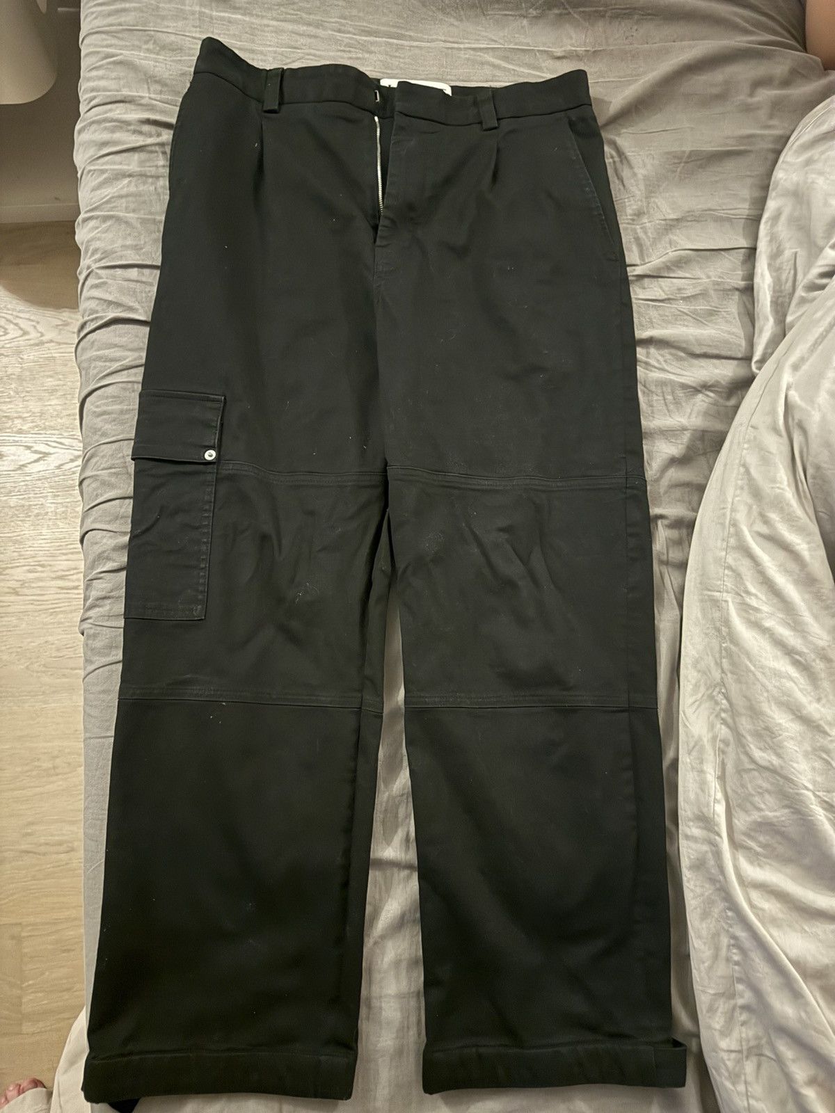 Loewe Loewe Technical Cargo Trousers – Black Size US 30 / EU 46 - 5 Thumbnail