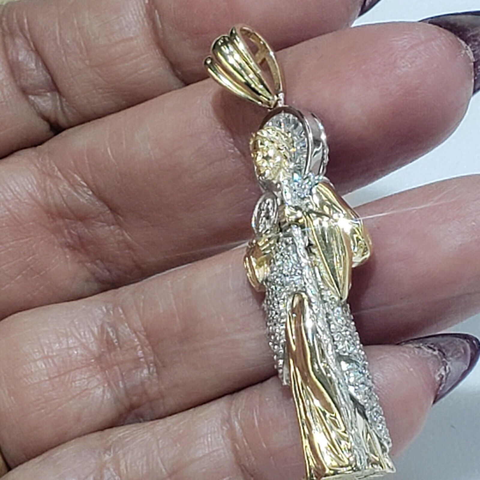 Other 3d Real 14k Gold Saint Jude judas Pendant charm Size ONE SIZE - 5 Thumbnail