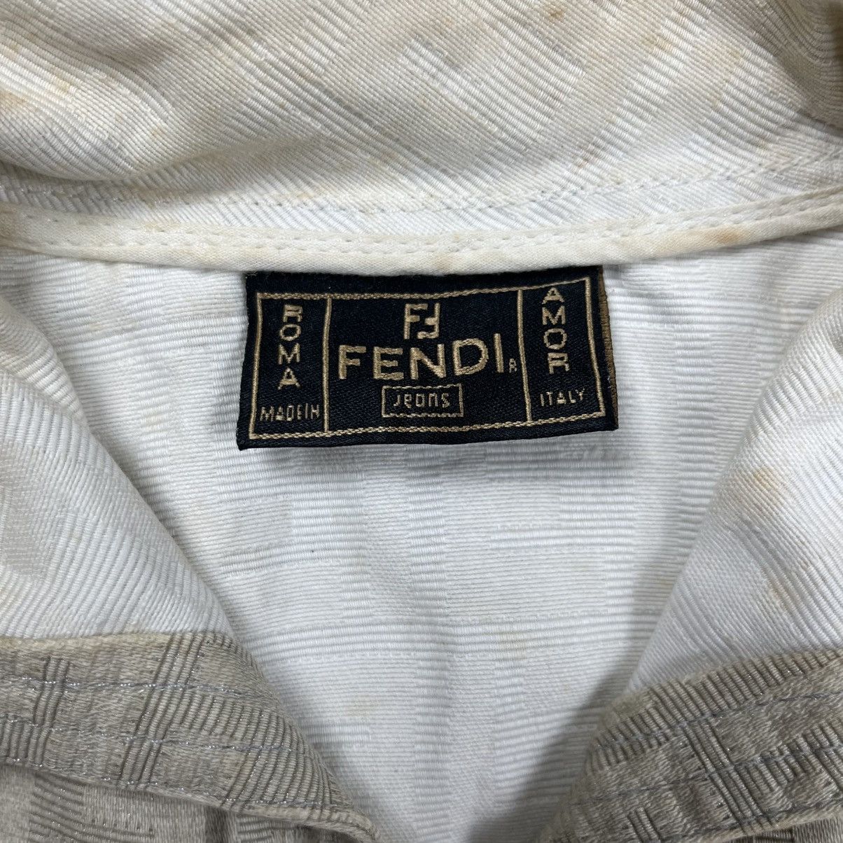 Fendi Vintage Fendi ff monogram jacket Size US M / EU 48-50 / 2 - 7 Thumbnail
