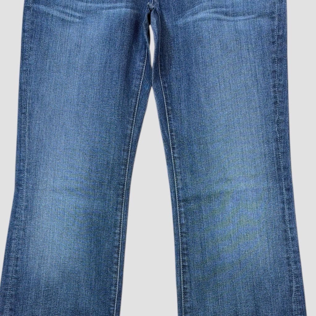 7 For All Mankind 7 For All Mankind Jeans Womens 30x34 Blue Denim Low Rise Doj Size 30" / US 8 / IT 44 - 3 Thumbnail