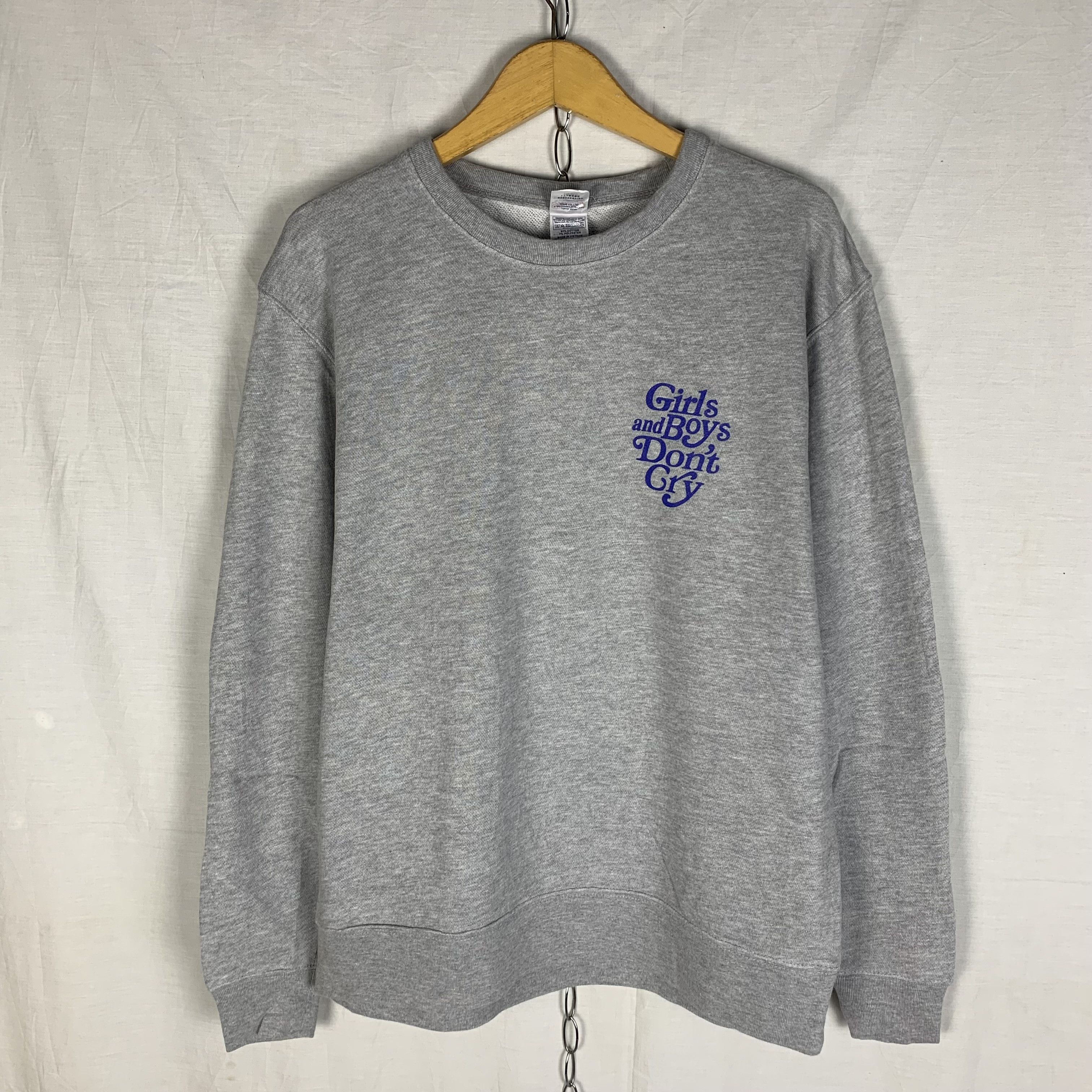 Japanese Brand Girls Boys Dont Cry Sweatshirt Crewneck Size US XL / EU 56 / 4 - 3 Thumbnail