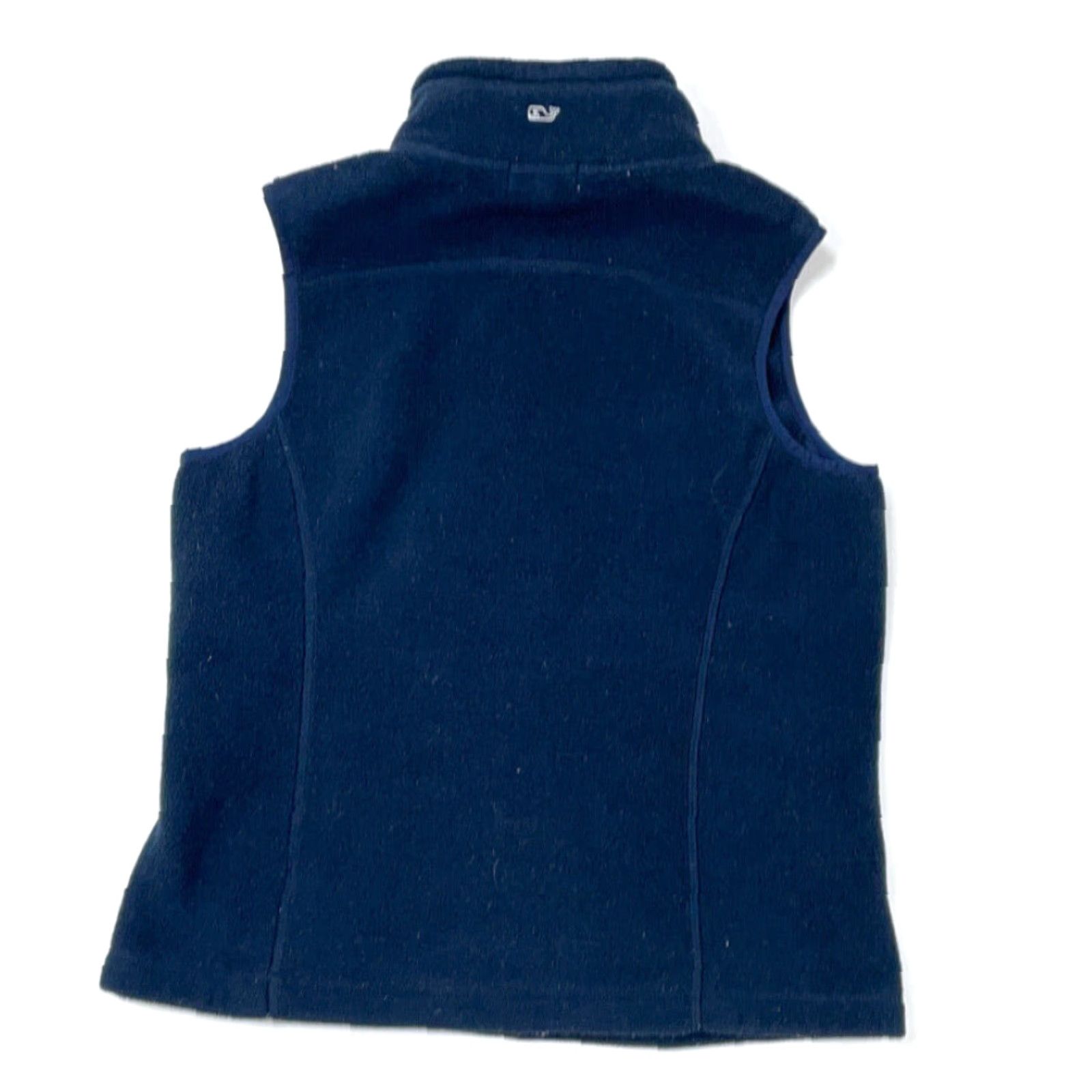 Vineyard Vines Vineyard Vines Martha's Vineyard Dark Blue Full Zip Fleece Vest Women's XS intrinsic? Size XS / US 0-2 / IT 36-38 - 2 Thumbnail