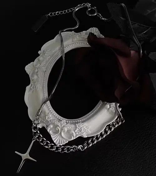 Jewelry Retro punk necklace Size ONE SIZE - 4 Thumbnail