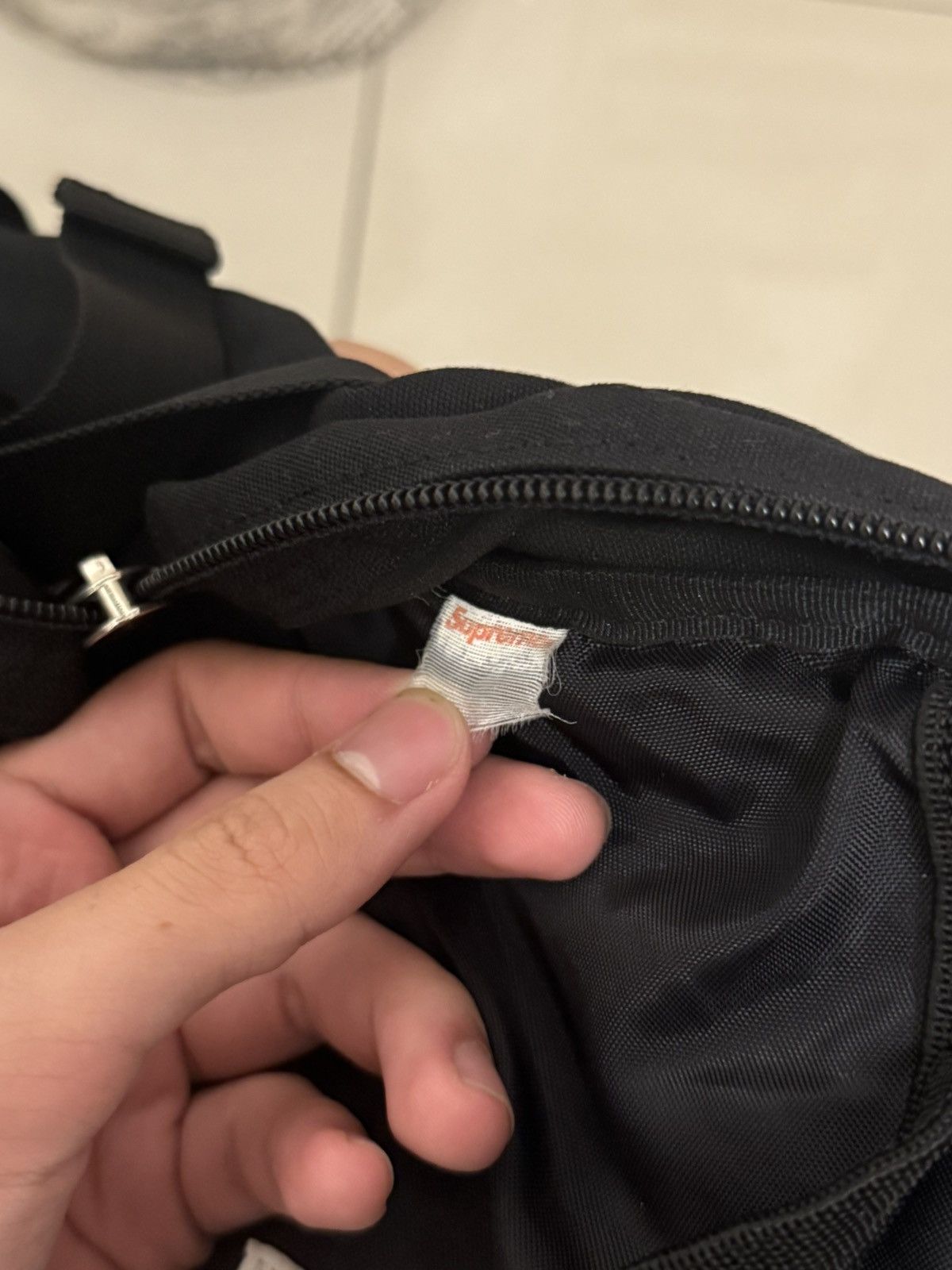 Supreme SS09 Vintage Sunbrella Supreme Bagpack Size ONE SIZE - 4 Thumbnail