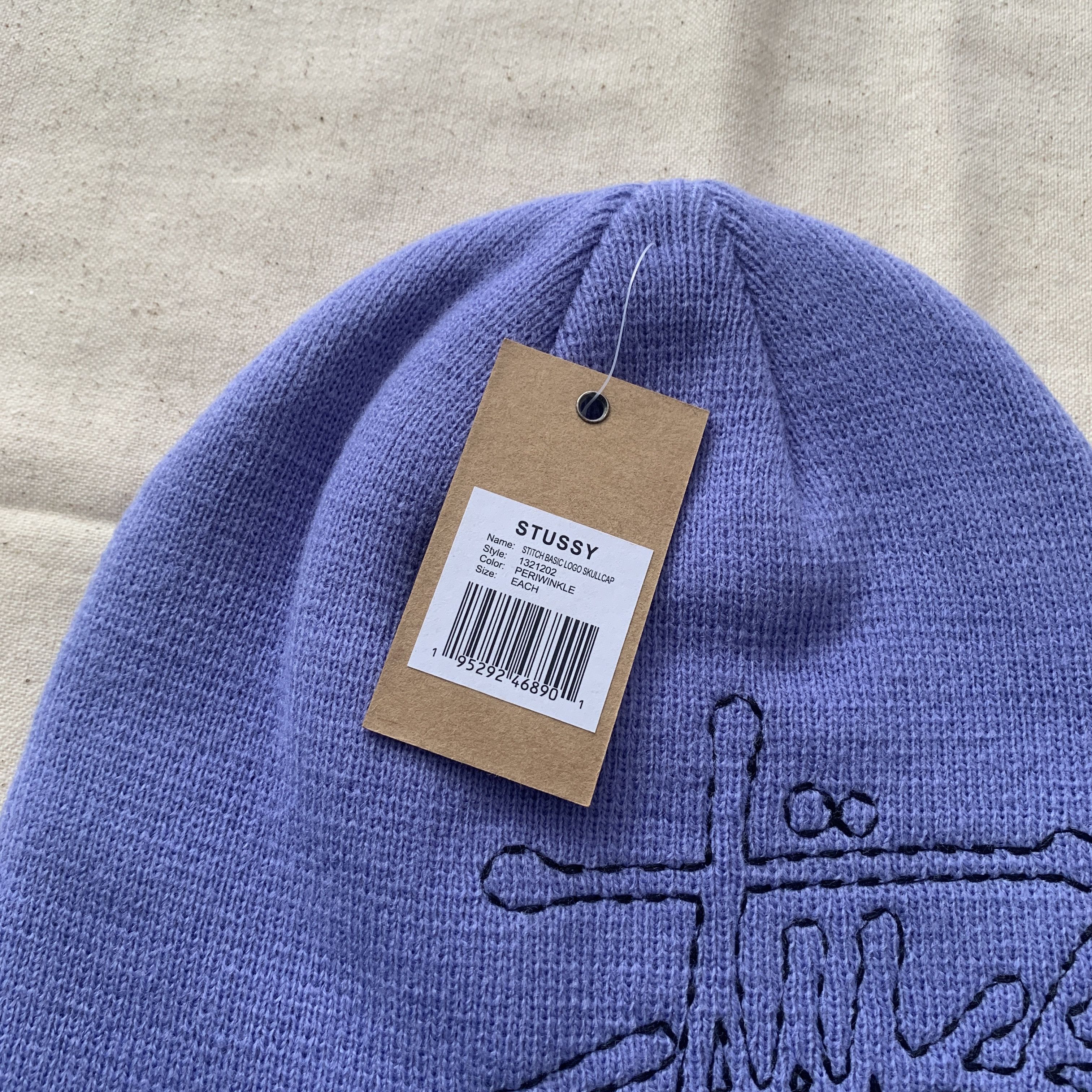 Stussy × Vintage Stussy Stitch Basic Logo Skullcap Size ONE SIZE - 2 Thumbnail