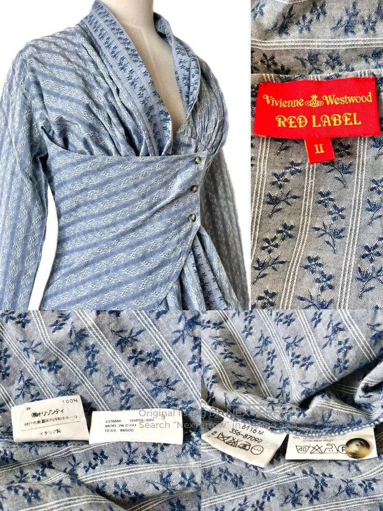 Vivienne Westwood Vivienne Westwood 90s Italian-Made Courtly Long Sleeve Size M / US 6-8 / IT 42-44 - 7 Thumbnail