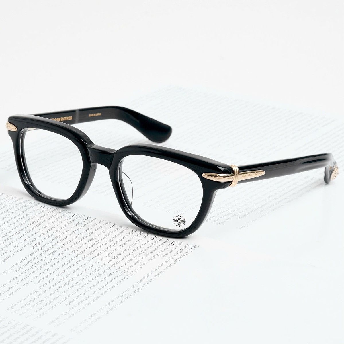 Chrome Hearts CHROME HEARTS DRIPPIN BLACK/18KGP GLASSES Size ONE SIZE - 2 Thumbnail