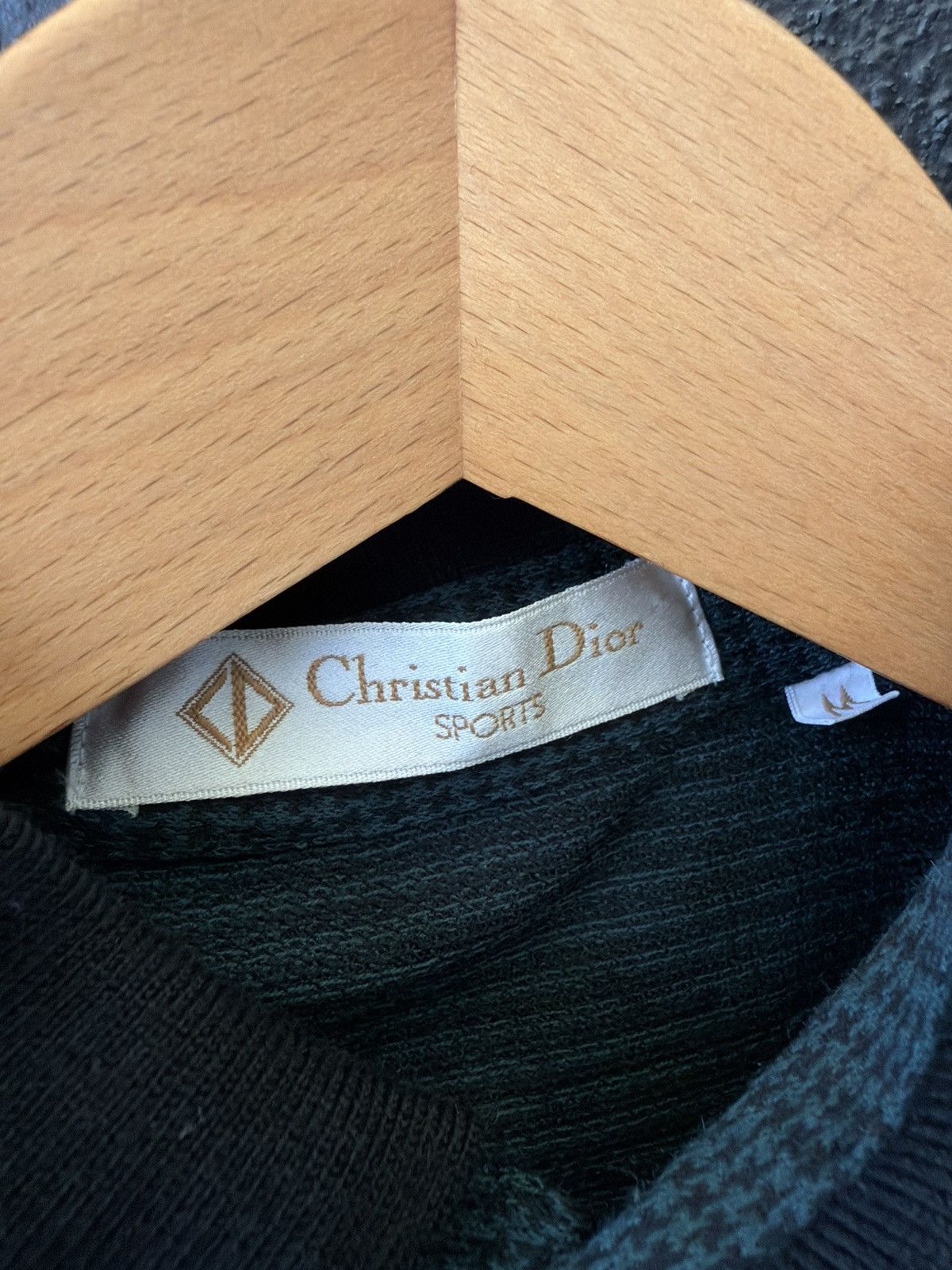 Dior Vintage Christian Dior Long Sleeve Polo Size US L / EU 52-54 / 3 - 5 Thumbnail