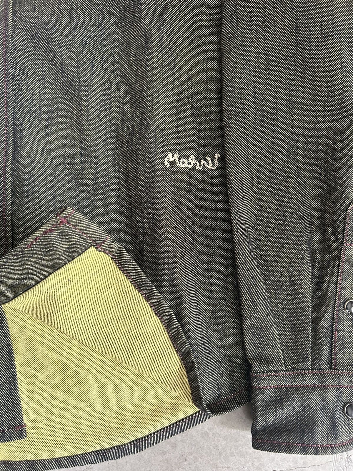 Marni Marni Green Denim dye Button Up Size US L / EU 52-54 / 3 - 3 Thumbnail