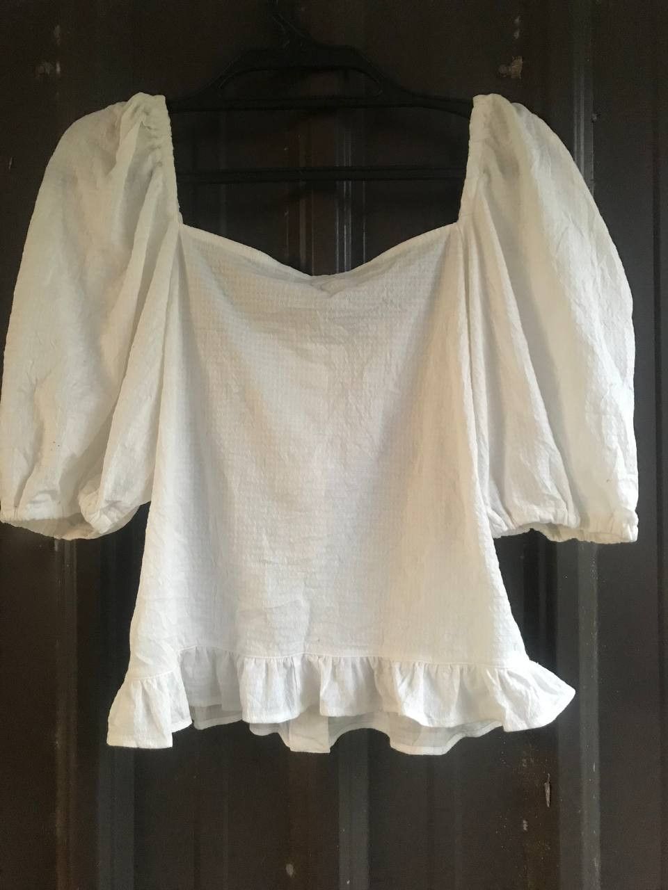 Hysteric Glamour × Japanese Brand Hysteric Glamour Crop Blouse Top Size XS / US 0-2 / IT 36-38 - 3 Thumbnail