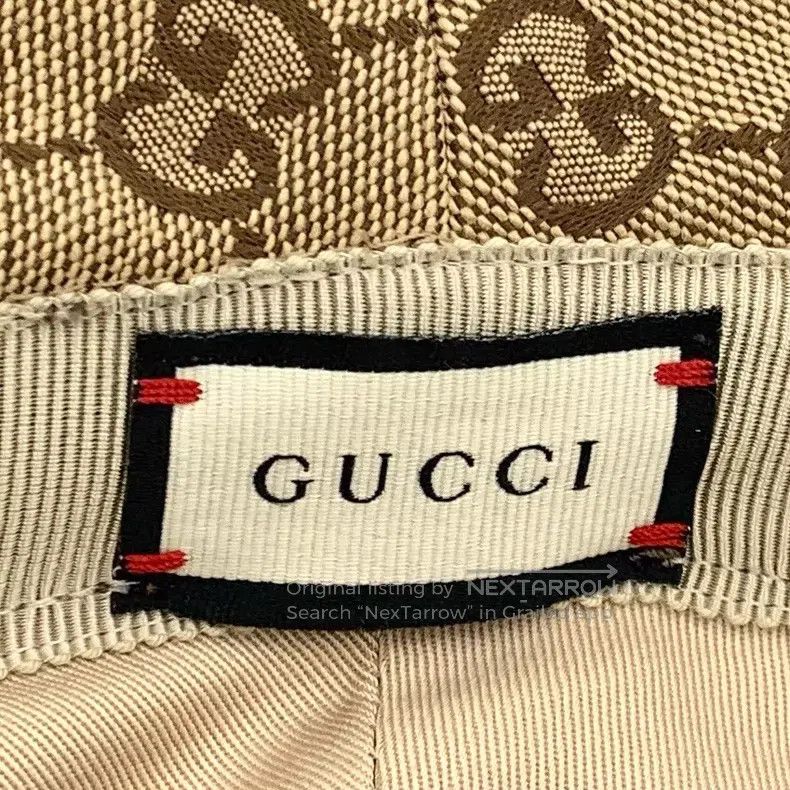 Gucci Gucci Size M Brown logo jacquad full-print cotton casual fi Size ONE SIZE - 7 Thumbnail