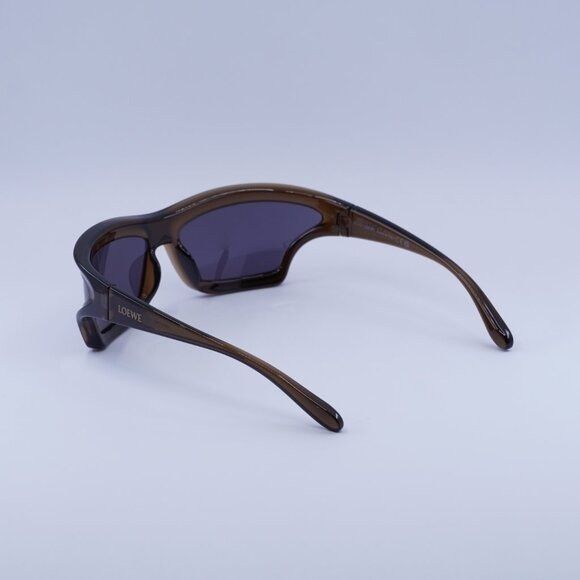 Loewe Loewe LW40143U 47A Sunglasses - Shiny Transparent Brown Size ONE SIZE - 5 Thumbnail