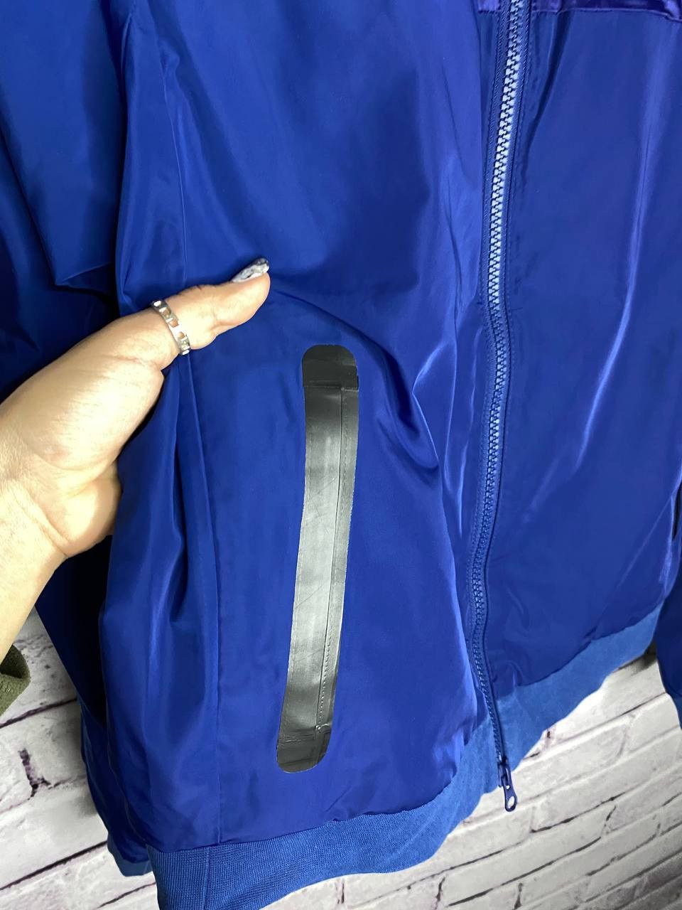 Nike Womens Vibtage Lether jacket Nike tech fleece STREETWEAR Size S / US 4 / IT 40 - 9 Thumbnail