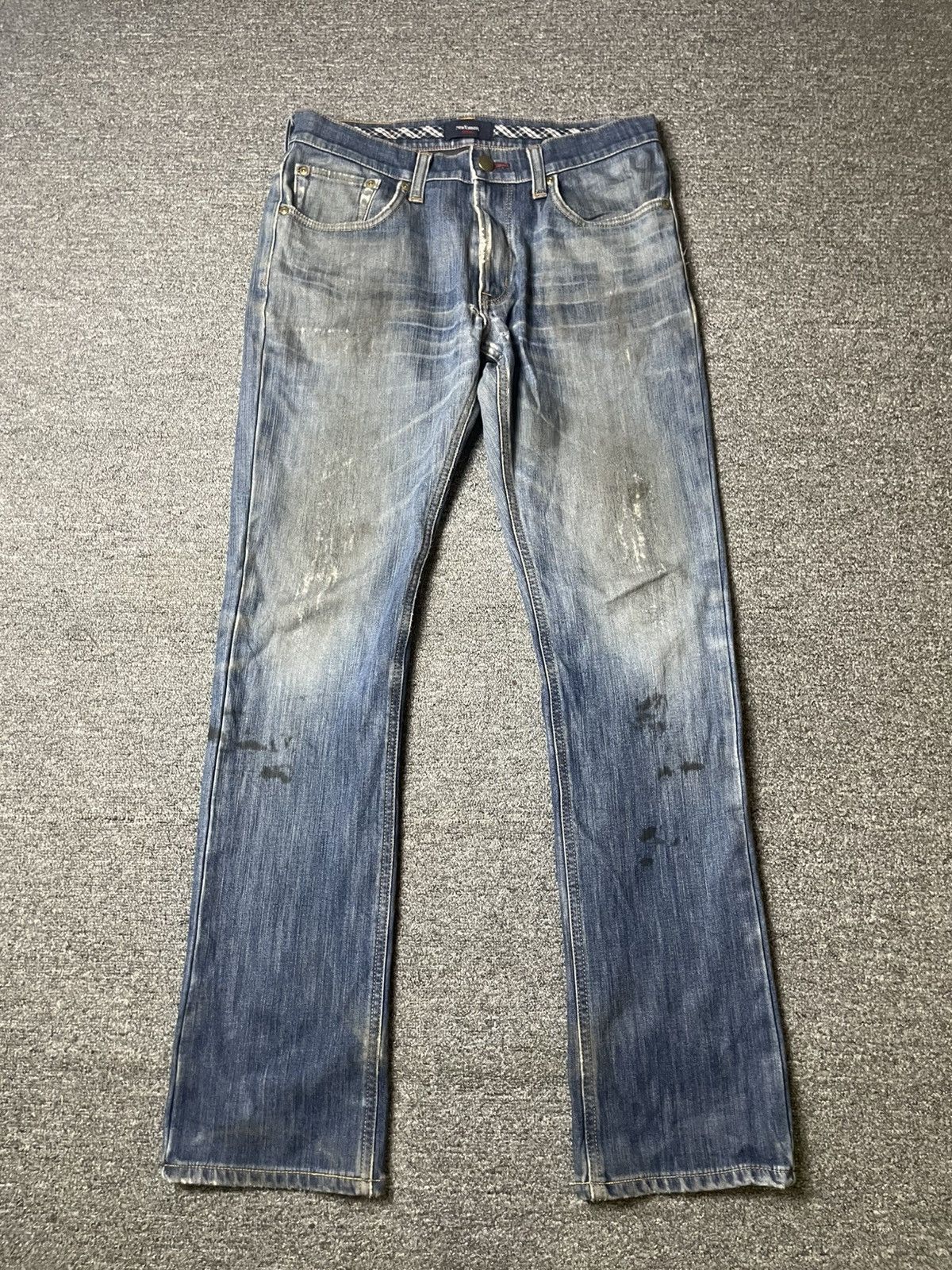 Edwin × Vintage Edwin x New Yorker Distressed Denim Slim Fit Jeans (111) Size US 33 - 1 Thumbnail