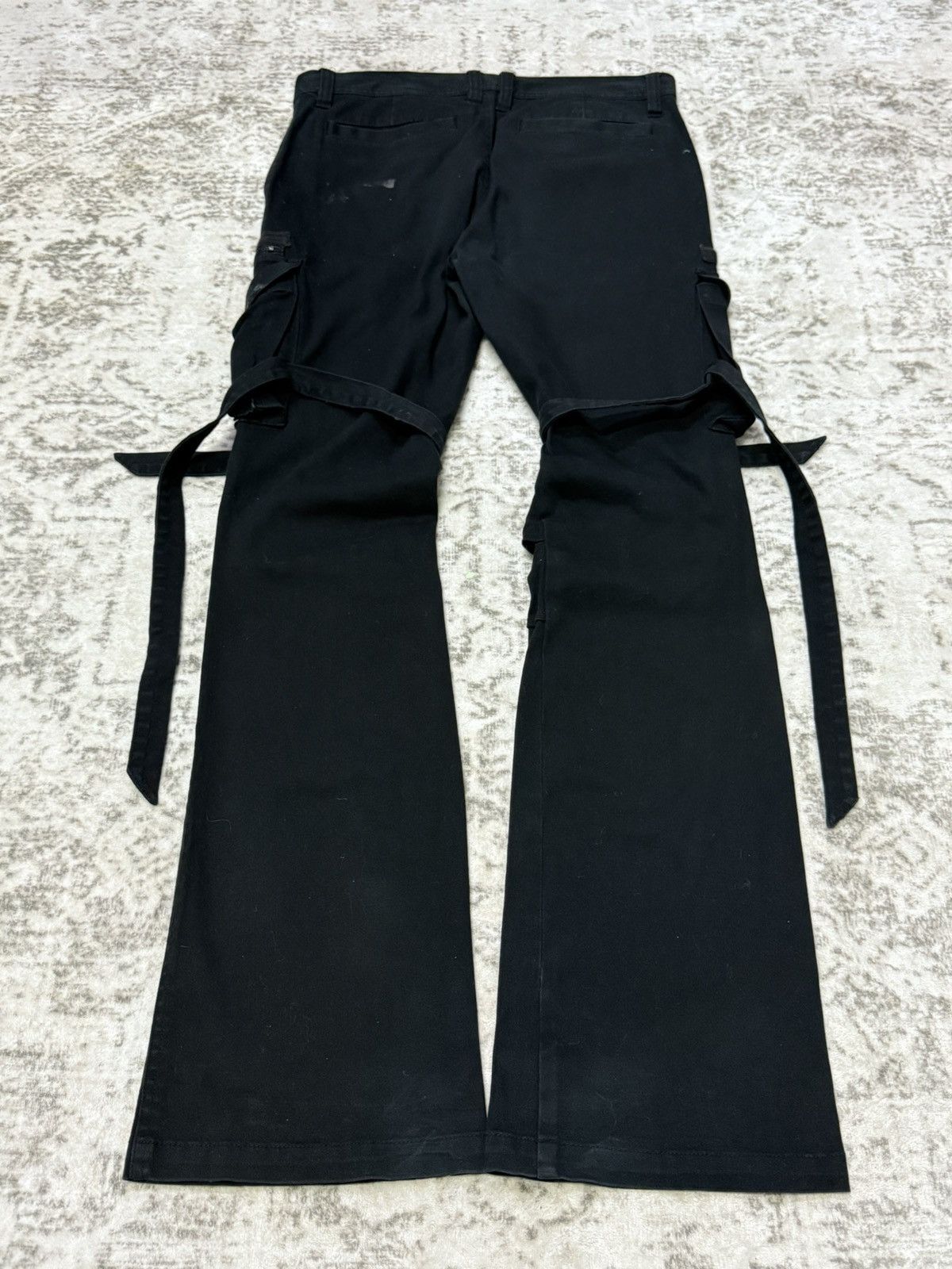Le Grande Bleu (L.G.B.) Japanese Brand Saucy Cool Bondage Cargo Pants Size US 30 / EU 46 - 9 Thumbnail