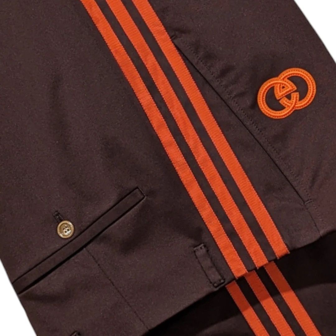 Adidas × Gucci 🔥$1.8K VALUE🔥Gucci x Adidas Jersey Pants Size US 44 / EU 60 - 3 Thumbnail