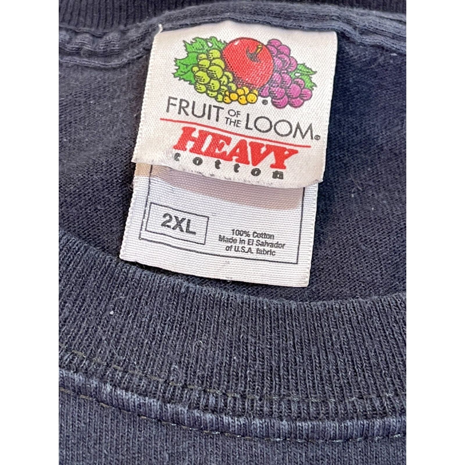 Fruit Of The Loom VINTAGE Sevendust Tour T-Shirt Mens 2XL Black Cotton Short Sleeve Round Neck Rock Band Tee 90s Concert USA Size US XXL / EU 58 / 5 - 3 Thumbnail