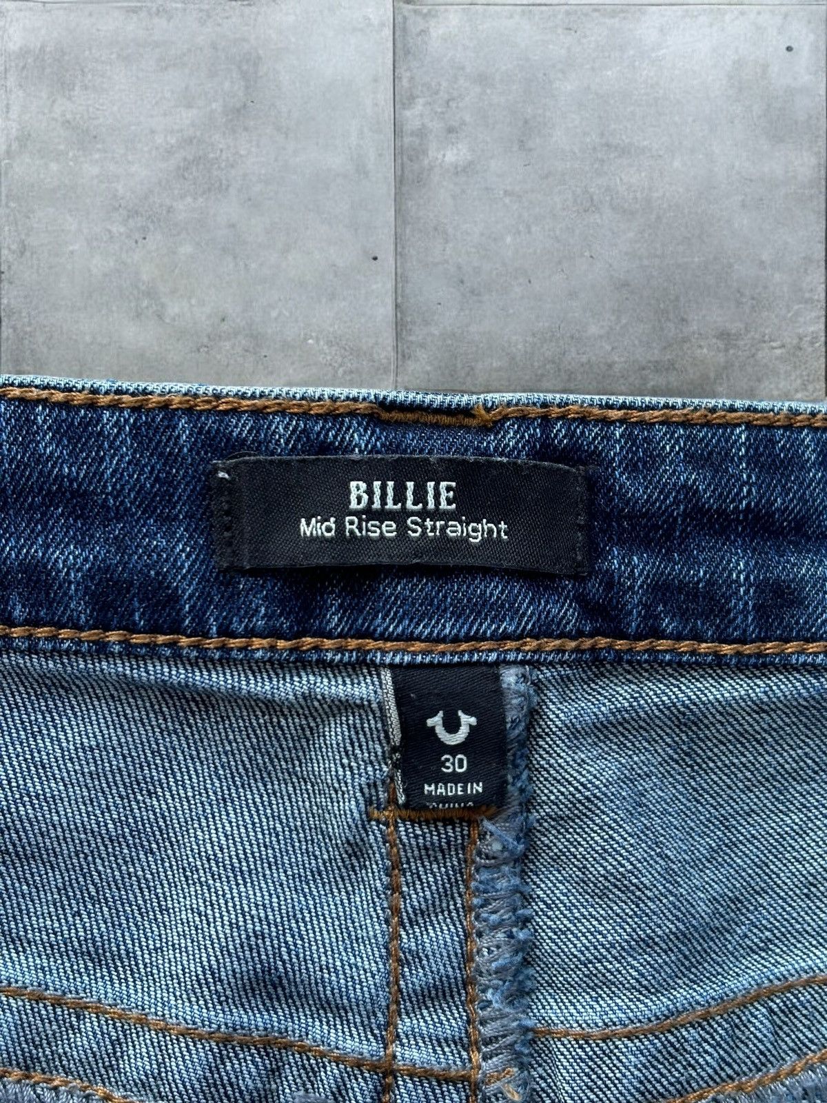True Religion × Vintage True Religion Billie mid rise straight Size 30" / US 8 / IT 44 - 6 Thumbnail