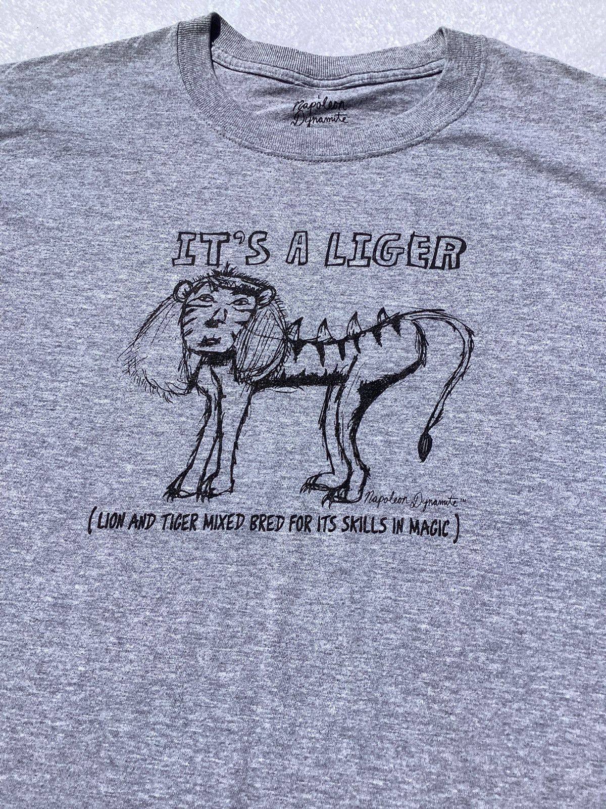 Vintage Vintage Y2K it’s a liger Napoleon dynamite T-shirt Size US L / EU 52-54 / 3 - 2 Thumbnail