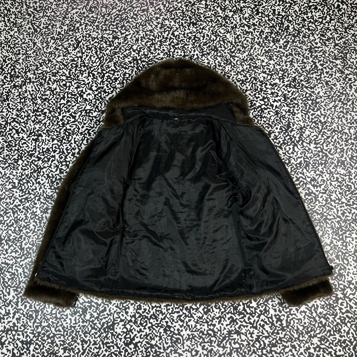 Vintage Vintage Y2K Japanese Style Faux Fur Retro Bomber Jacket Size XS / US 0-2 / IT 36-38 - 16 Thumbnail