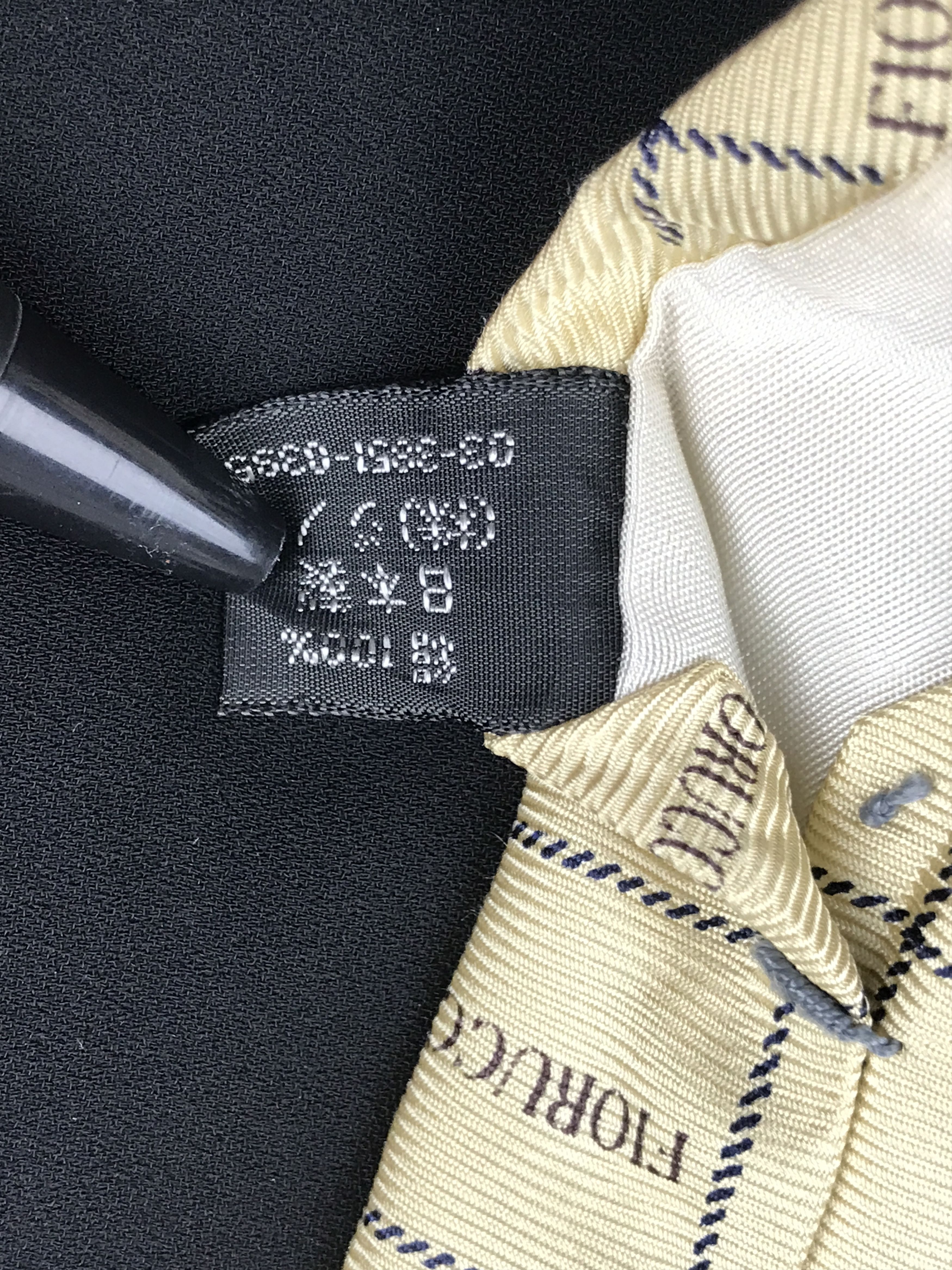 Fiorucci × Japanese Brand × Vintage Vintage Fiorucci Silk Necktie Size ONE SIZE - 8 Thumbnail