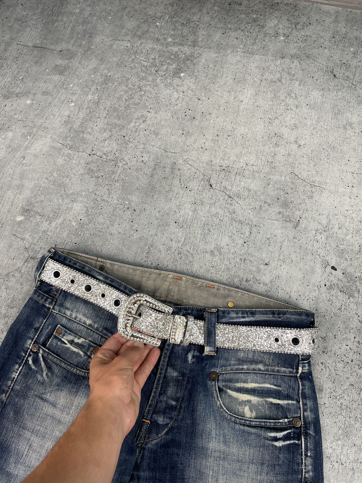 Japanese Brand B. B. Simon Style Vintage 90s Japanese opium Rock Y2K belt Size ONE SIZE - 3 Thumbnail