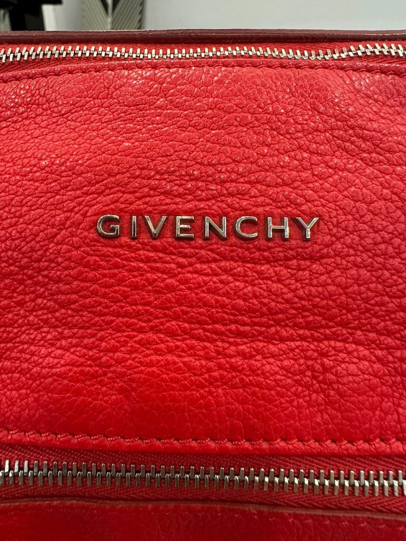 Givenchy Givenchy Red Pandora Soft Box Bag Size ONE SIZE - 7 Thumbnail