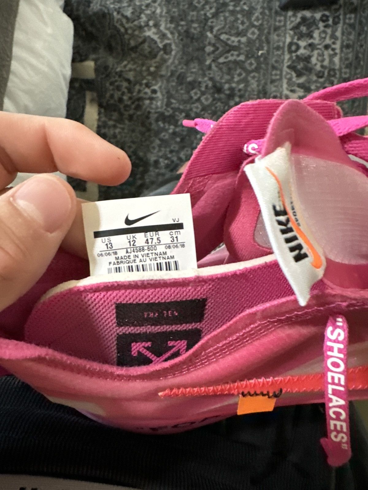 Nike × Off-White × Virgil Abloh Off white zoom fly Size US 13 / EU 46 - 7 Thumbnail