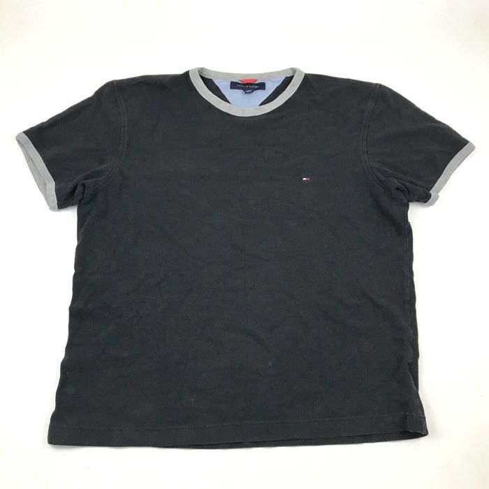 Tommy Hilfiger Tommy Hilfiger Shirt Size Large L Black Tee Short Sleeve Men Adult Top Casual TH Size US L / EU 52-54 / 3 - 1 Preview