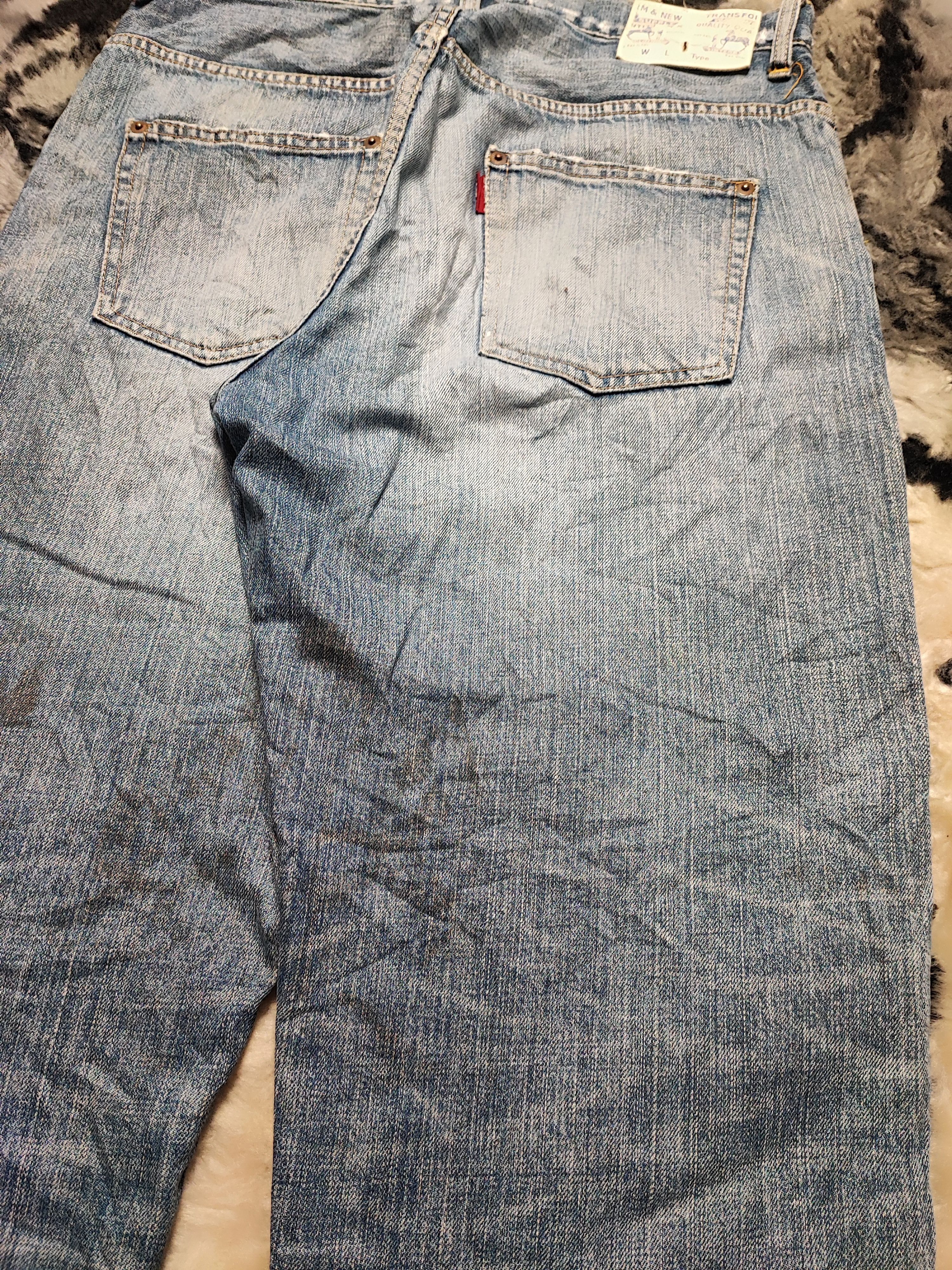 Hysteric Glamour RNA SLANG SELVEDGE DISTRESSED DENIM UNDERCOVER DESIGN Size US 30 / EU 46 - 15 Thumbnail