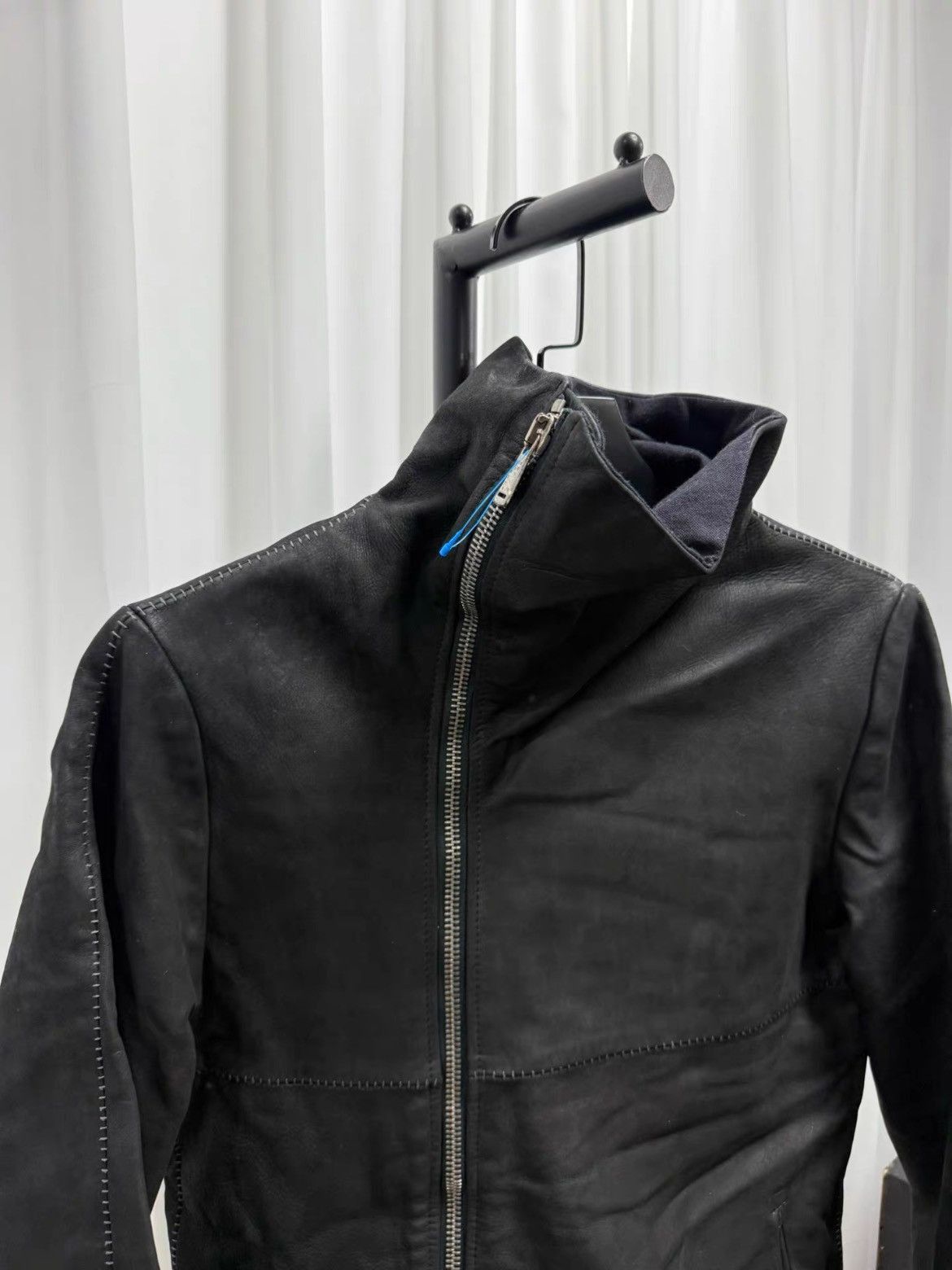 10sei0otto 10sei0otto Bovina Suede Leather Jacket Size US S / EU 44-46 / 1 - 3 Thumbnail