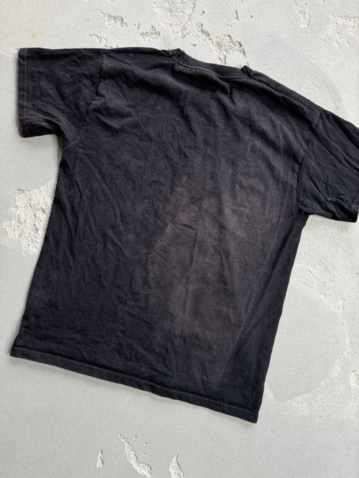 Vintage Vintage Fuck The System Black T-Shirt Size US L / EU 52-54 / 3 - 4 Thumbnail