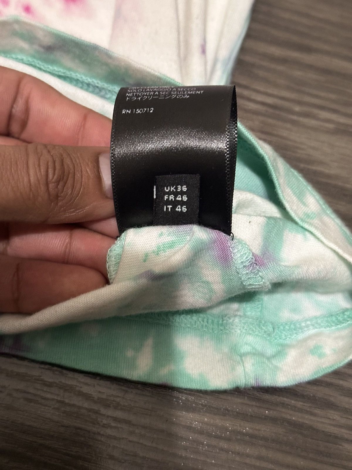 Amiri Amiri Tie Dye T Shirt Size US S / EU 44-46 / 1 - 6 Thumbnail